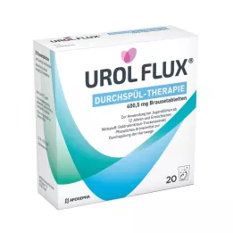 UROL FLUX Flush Therapy 400,5 mg brusetablett, 20 stk