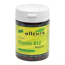 VITAMIN B12 CAPSULES, 60 stk