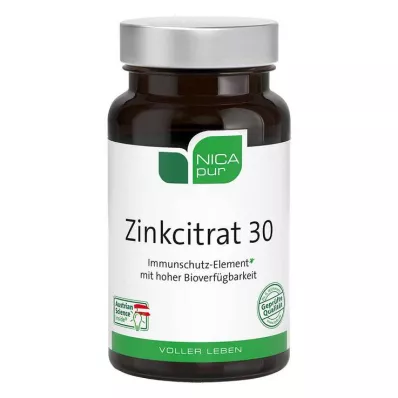 Nicapur sinksitrat 30 kapsler, 60 stk