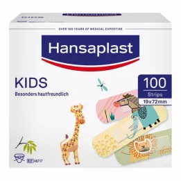 HANSAPLAST Gipsstrimler for barn Univeral, 100 stk