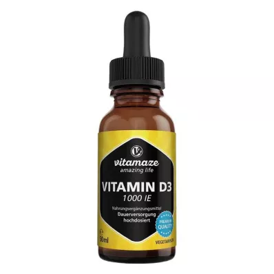 Vitamin D3 dråper 1000 IE, 50 ml Vitamin D3 dråper 1000 IE, 50 ml