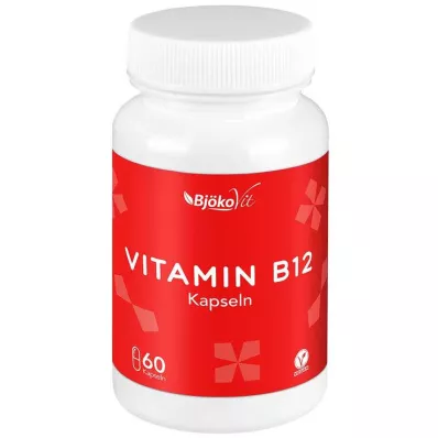 VITAMIN B12 VEGAN Kapsler 1000 µg metylkobalamin, 60 stk VITAMIN B12 VEGAN Kapsler 1000 µg metylkobalamin, 60 stk