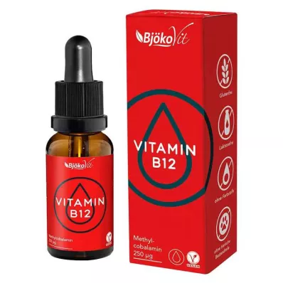 VITAMIN B12 VEGAN Dråper metylkobalamin, 30 ml