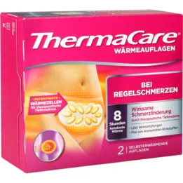 THERMACARE for menstruasjonssmerter, 2 stk