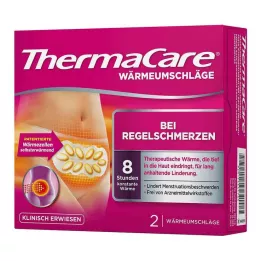 THERMACARE for menstruasjonssmerter, 2 stk