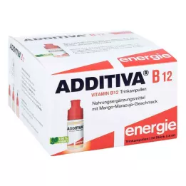 ADDITIVA Vitamin B12 drikkeampuller, 30 x 8 ml