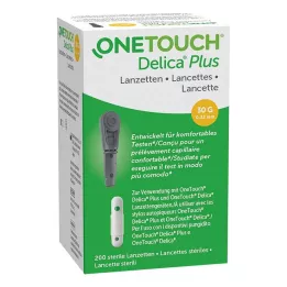 ONE TOUCH Delica Plus nålelansett, 200 stk