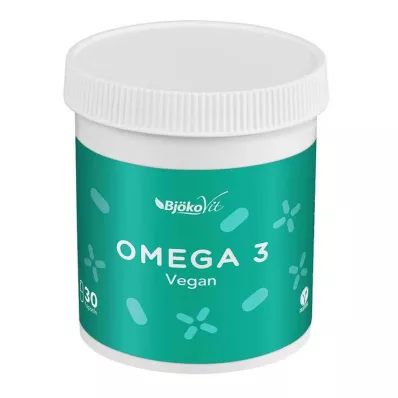 Omega-3 DHA + EPA veganske kapsler, 30 stk