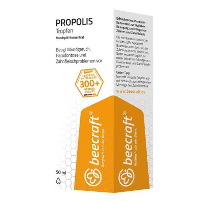 Beecraft Propolis drops munnvannskonsentrat, 50 ml