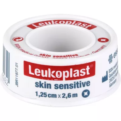 LEUKOPLAST Skin Sensitive 1,25 cmx2,6 m.beskyttelse, 1 stk