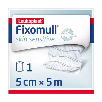 FIXOMULL Skin Sensitive 5 cmx5 m, 1 stk FIXOMULL Skin Sensitive 5 cmx5 m, 1 stk