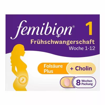 FEMIBION 1 tabletter for tidlig graviditet, 56 stk FEMIBION 1 tabletter for tidlig graviditet, 56 stk