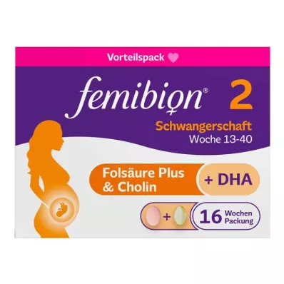 FEMIBION 2 Graviditetskombinasjonspakke, 2X112 stk FEMIBION 2 Graviditetskombinasjonspakke, 2X112 stk