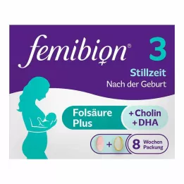 FEMIBION 3 Kombinasjonspakke for amming, 2X56 stk