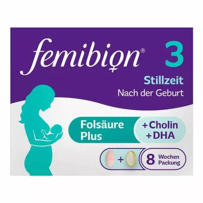 FEMIBION 3 Kombinasjonspakke for amming, 2X56 stk FEMIBION 3 Kombinasjonspakke for amming, 2X56 stk