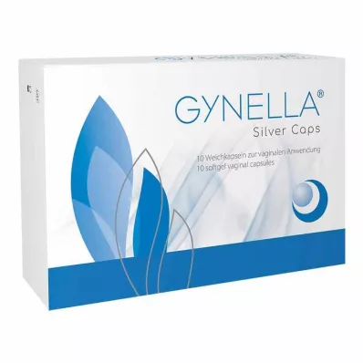 GYNELLA Silver Caps vaginalkapsler, 10 stk GYNELLA Silver Caps vaginalkapsler, 10 stk