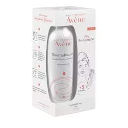 AVENE Termisk vannspray 150 ml + 5 tøymasker, 1 stk