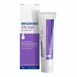 Benzaknen® 5 % gel for mild til moderat akne, 15 g