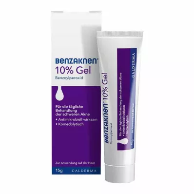 BENZAKNEN 10 % gel, 15 g BENZAKNEN 10 % gel, 15 g