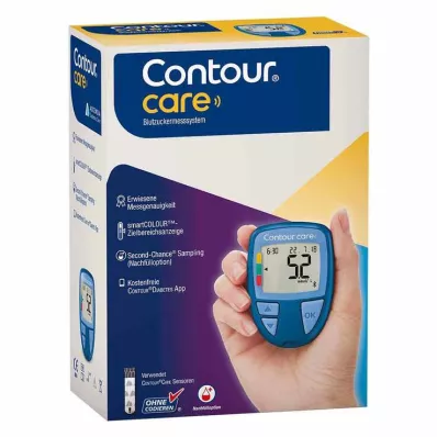 Konturpleie Sett blodsukkermålesystem mmol/l, 1 p Konturpleie Sett blodsukkermålesystem mmol/l, 1 p