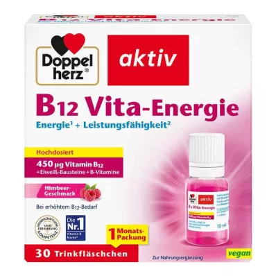 Doppelherz B12 Vita-Energy drikkeampuller, 30 stk Doppelherz B12 Vita-Energy drikkeampuller, 30 stk