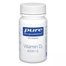 PURE ENCAPSULATIONS Vitamin D3 4000 I.E. kapsler, 60 kapsler