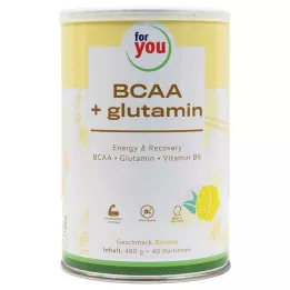 FOR YOU BCAA+glutamin Energy &amp; Recovery Lemon, 480 g
