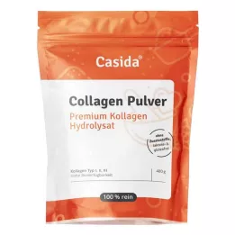 COLLAGEN PULVER Kollagenhydrolysatpeptider av storfekjøtt, 480 g