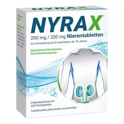 Nyrax 200 mg/200 mg nyretabletter (200 stk)