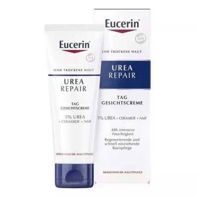 EUCERIN UreaRepair ansiktskrem 5% dag, 50 ml