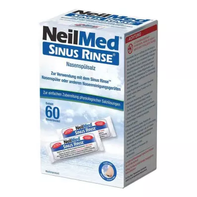 Neilmed Sinus Skyll neseskyllesalt doseringspose, 60X2,4 g
