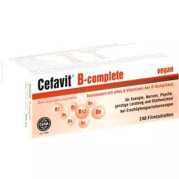 CEFAVIT B-komplett filmdrasjerte tabletter, 240 stk