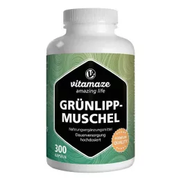 GRÜNLIPPMUSCHEL 500 mg høydosekapsler, 300 stk
