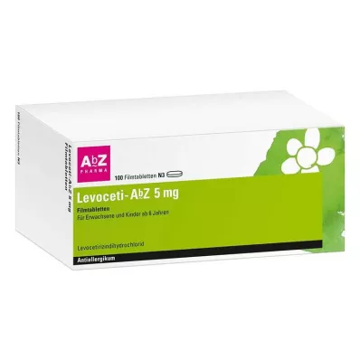 LEVOCETI-AbZ 5 mg filmdrasjerte tabletter, 100 stk