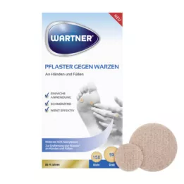 WARTNER Plaster mot vorter, 24 stk