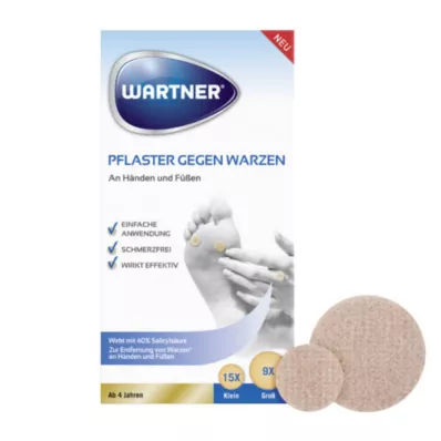 WARTNER Plaster mot vorter, 24 stk WARTNER Plaster mot vorter, 24 stk