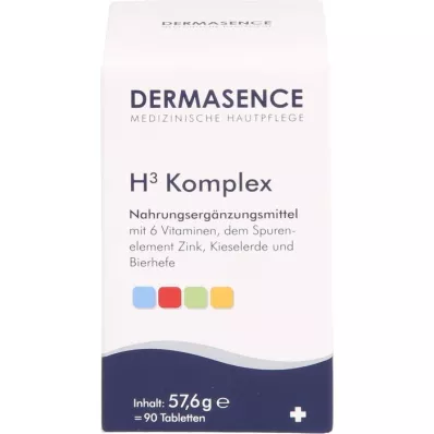 DERMASENCE H3-komplekstabletter, 90 stk