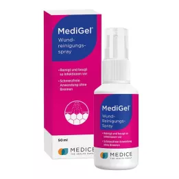 MEDIGEL Sårrensespray, 50 ml