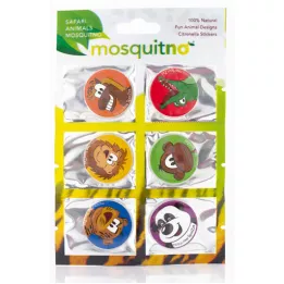 MOSQUITNO SpotZzz Safari-klistremerke, 6 stk