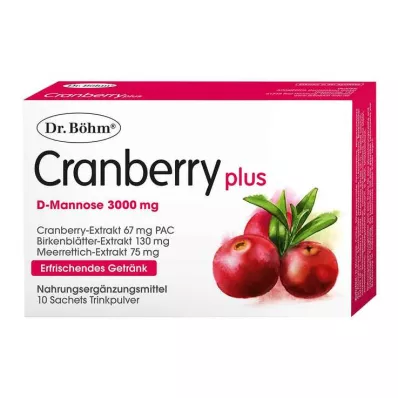 Dr. Böhm Tranebær pluss granulat, 10 stk Dr. Böhm Tranebær pluss granulat, 10 stk
