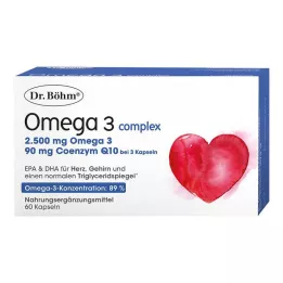 DR.BÖHM Omega-3-kompleks kapsler, 60 stk