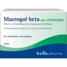 MACROGOL beta plus elektrolytter Plv.z.H.e.L.z.Einn. 30 stk