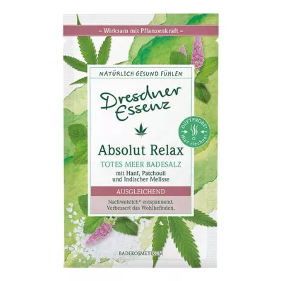 Dresdner Essenz Gesundh.bad Absolut Relax med hamp, 60 g Dresdner Essenz Gesundh.bad Absolut Relax med hamp, 60 g