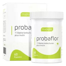 NUPURE probaflor Probiotics for Intestinal Restoration Kps, 60 stk