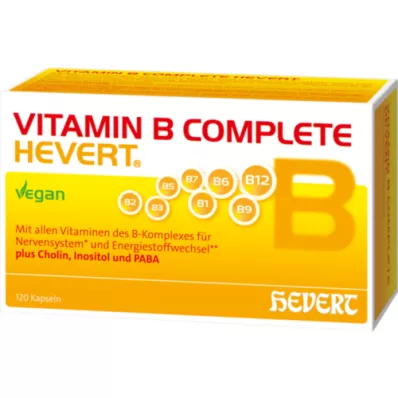 VITAMIN B COMPLETE Hevert kapsler, 120 stk