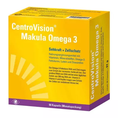 Centrovision Makula Omega-3 kapsler, 90 stk Centrovision Makula Omega-3 kapsler, 90 stk