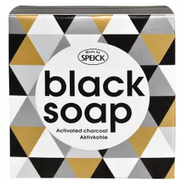 MADE BY SPEICK Black Soap såpe med aktivt kull, 100 g