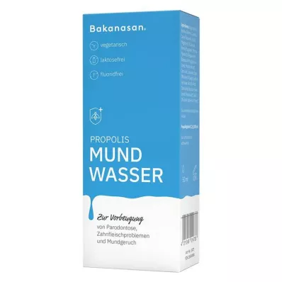 BAKANASAN Propolis munnskyllevæske, 50 ml BAKANASAN Propolis munnskyllevæske, 50 ml
