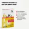 Vitamin D3 + K2 2000 IE tabletter, 60 stk