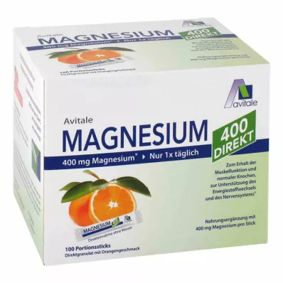 MAGNESIUM 400 direkte oransje porsjonspinner, 100X2,1 g MAGNESIUM 400 direkte oransje porsjonspinner, 100X2,1 g